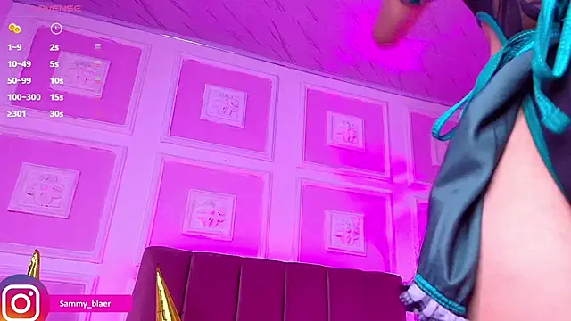 Snapshot of Sammyblaer chatting on 03.16.25 Sammyblaer online show from 03.16.25