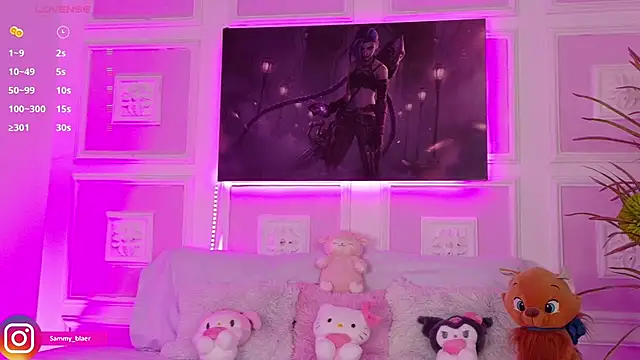 Snapshot of Sammyblaer chatting on 09.12.25 Sammyblaer online show from 09.12.25