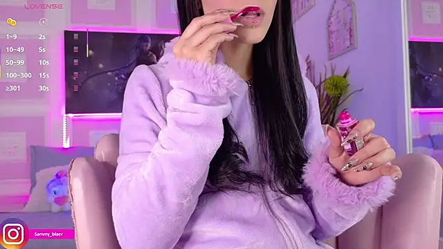 Snapshot of Sammyblaer chatting on 10.01.25 Sammyblaer online show from 10.01.25