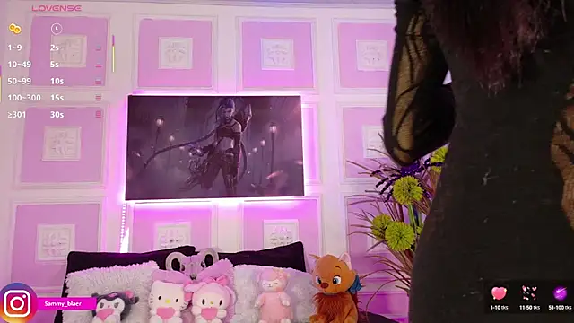 Snapshot of Sammyblaer chatting on 10.14.25 Sammyblaer online show from 10.14.25