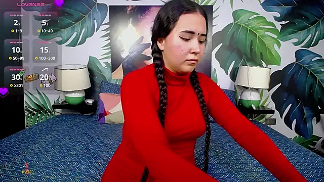 Snapshot of hushaima chatting on 02.04.25 hushaima online show from 02.04.25