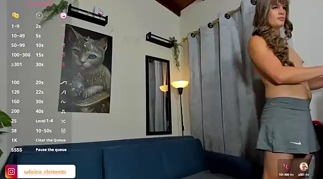 sabrina clementss online show from 02.01.25