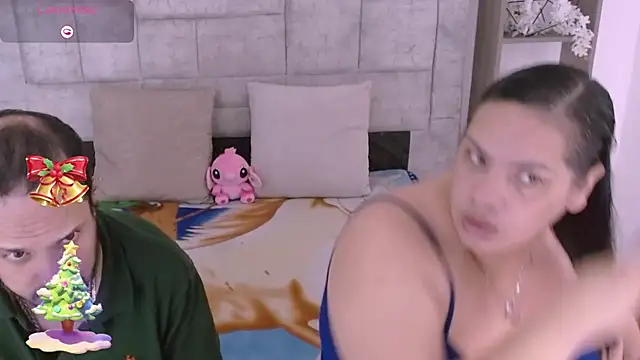 Snapshot of Candy_and_Jh0n chatting on 12.15.25 Candy and Jh0n online show from 12.15.25