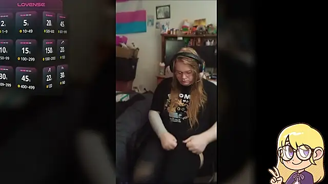 Snapshot of AshThaSissy chatting on 12.12.24 AshThaSissy online show from 12.12.24