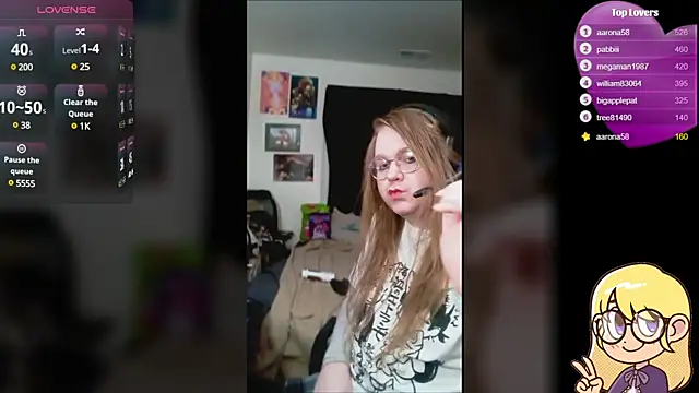 Snapshot of AshThaSissy chatting on 12.18.24 AshThaSissy online show from 12.18.24