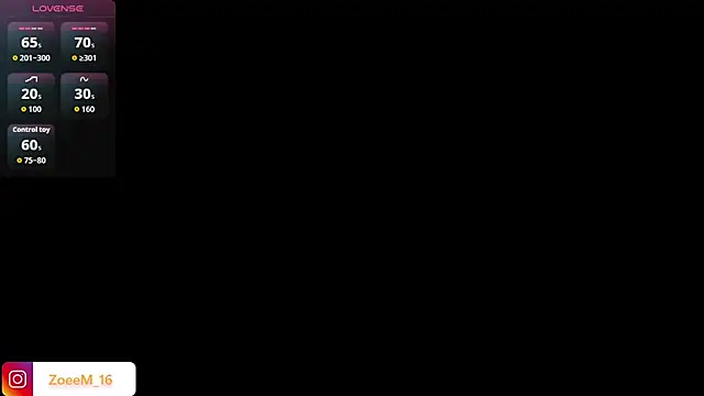 Zoe1 2 online show from 04.19.26