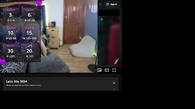 Snapshot of QueenYsuRey chatting on 09.20.25 QueenYsuRey online show from 09.20.25
