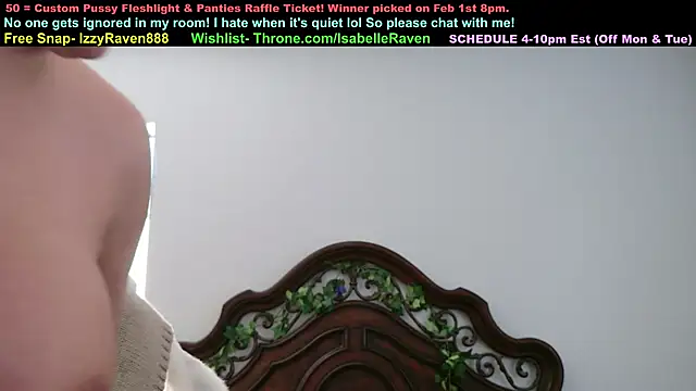 IsabelleRaven online show from 02.11.26