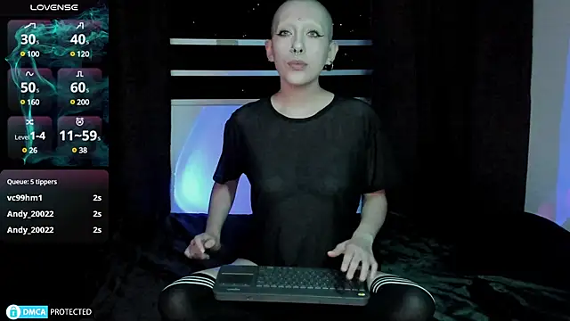 Snapshot of lnxmst chatting on 01.25.25 lnxmst online show from 01.25.25