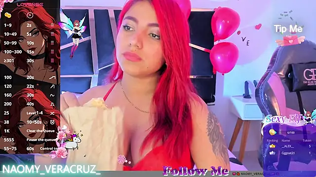 Naomy veracruz  online show from 02.22.25