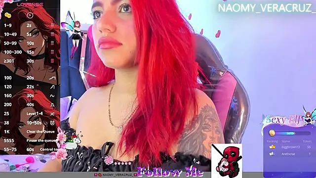 Naomy veracruz  online show from 02.25.25