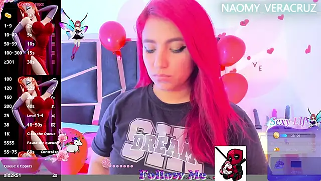 Naomy veracruz  online show from 03.05.25