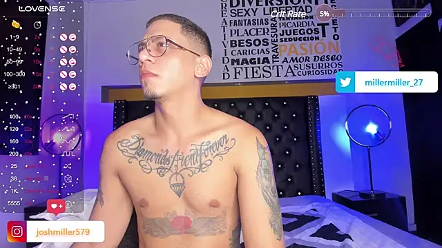 JoshMillerr  online show from 03.12.25