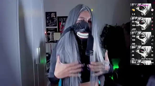 Snapshot of _sakae_ chatting on 02.16.25  sakae  online show from 02.16.25