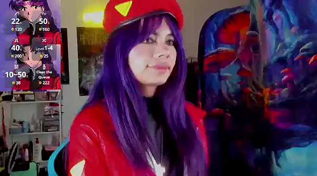 Snapshot of _sakae_ chatting on 02.28.25  sakae  online show from 02.28.25