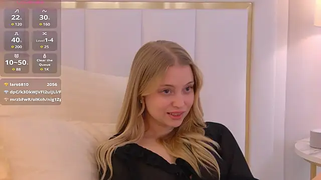 Snapshot of DorisHell chatting on 01.22.25 DorisHell online show from 01.22.25