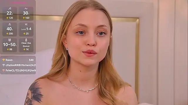 Snapshot of DorisHell chatting on 02.20.25 DorisHell online show from 02.20.25