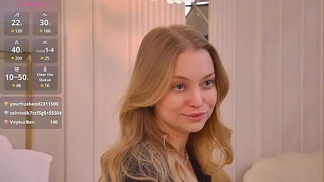 Snapshot of DorisHell chatting on 02.20.25 DorisHell online show from 02.20.25