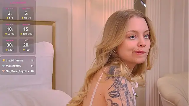 Snapshot of DorisHell chatting on 02.23.25 DorisHell online show from 02.23.25