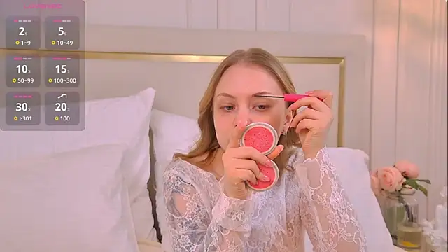 Snapshot of DorisHell chatting on 02.26.25 DorisHell online show from 02.26.25