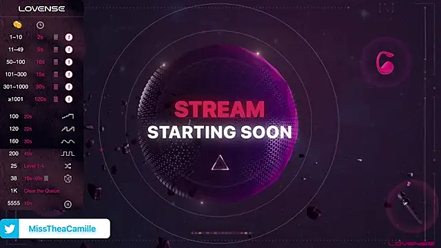 Snapshot of MissTheaCamille chatting on 01.31.25 MissTheaCamille online show from 01.31.25