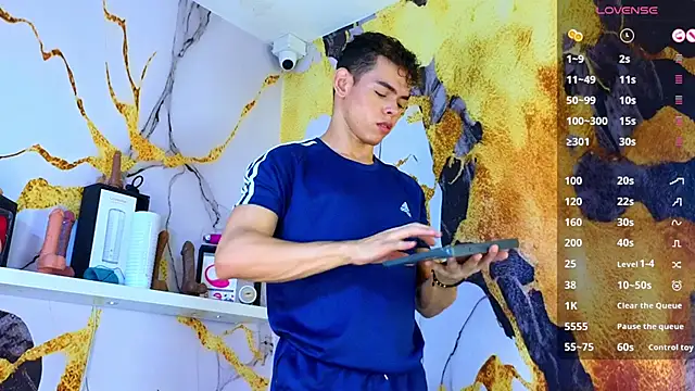 Nijinsky LatinBoy online show from 09.15.25