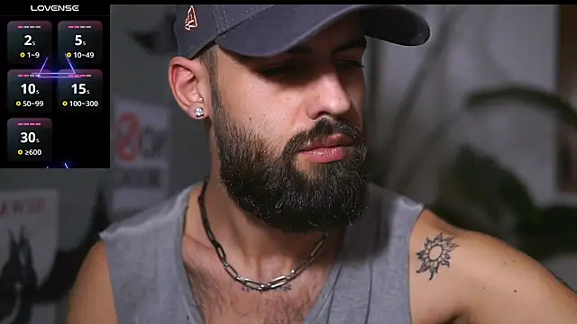 HairyRobxxx online show from 10.29.25