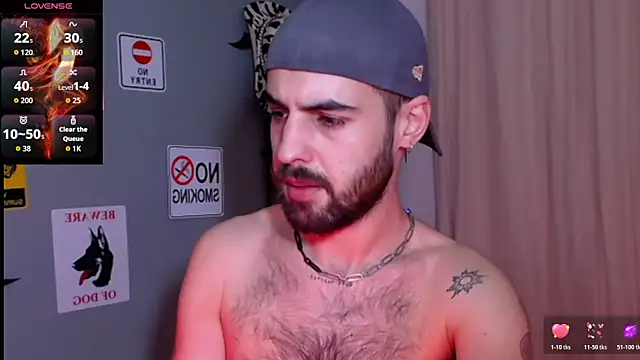 HairyRobxxx online show from 01.07.26