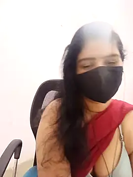 Snapshot of Lucky-Deepthi chatting on 07.24.26 Lucky-Deepthi online show from 07.24.26