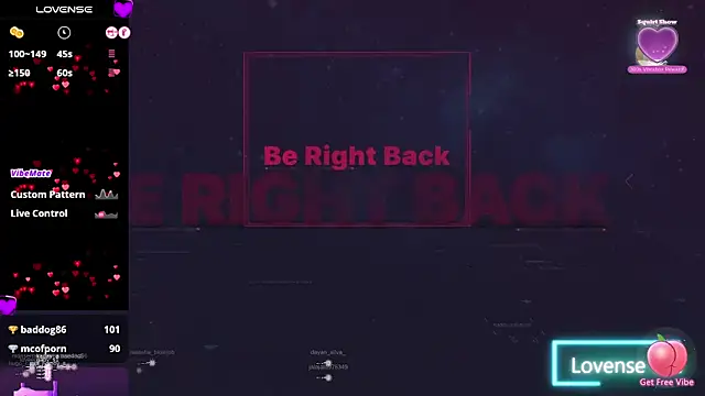 Snapshot of PrisBrayden chatting on 02.18.25 PrisBrayden online show from 02.18.25