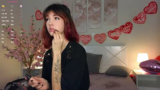 Snapshot of Ink__pleasure chatting on 02.16.25 Ink pleasure online show from 02.16.25