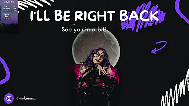 Kimlennox  online show from 11.07.25