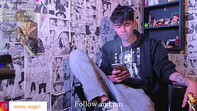 Snapshot of Mickey_Magic chatting on 02.08.26 Mickey Magic online show from 02.08.26