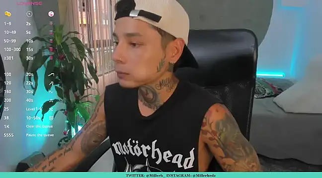 Snapshot of tattokoi chatting on 03.01.25 tattokoi online show from 03.01.25