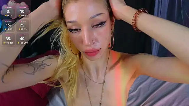 Snapshot of SallyCha chatting on 06.29.26 SallyCha online show from 06.29.26