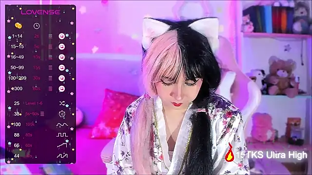 Snapshot of Kitty_Parker chatting on 10.02.25 Kitty Parker online show from 10.02.25