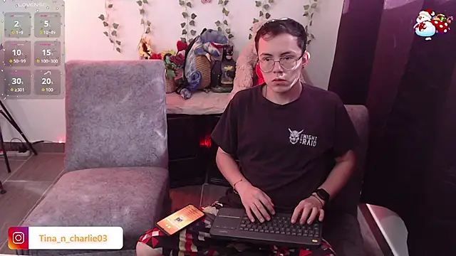 Tina 4 Charlie online show from 01.08.26