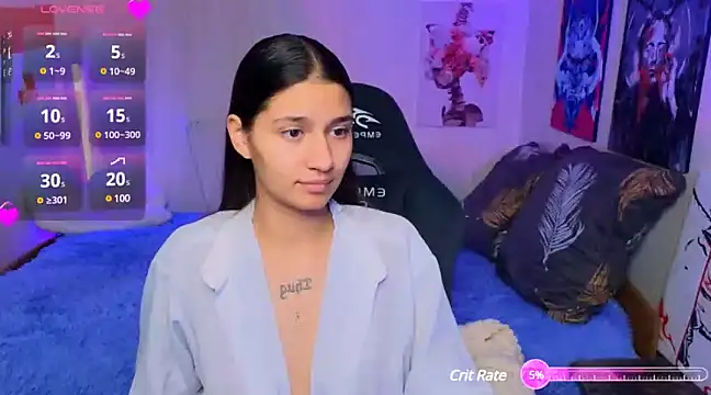 Snapshot of AokiiiKan chatting on 02.04.25 AokiiiKan online show from 02.04.25