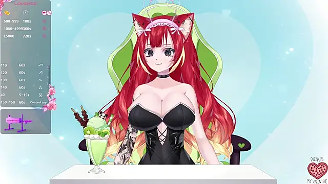 LewdKira VT online show from 02.14.25