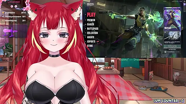 LewdKira VT online show from 03.16.25