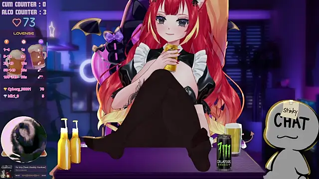 LewdKira VT online show from 04.18.26