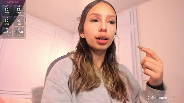 Salome  evans online show from 12.18.25