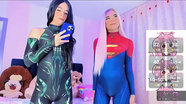 Snapshot of cute_dollys chatting on 02.01.25 cute dollys online show from 02.01.25