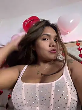 Snapshot of _Adharaa chatting on 02.14.25 Adharaa online show from 02.14.25