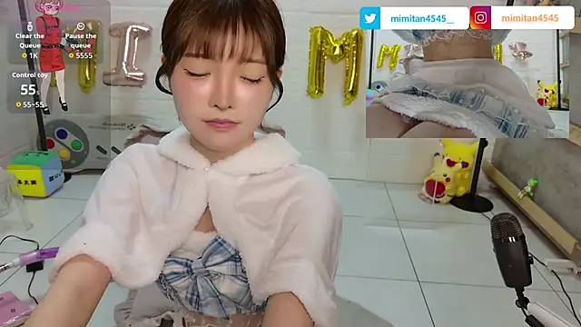 Snapshot of mimitan4545 chatting on 05.22.26 mimitan4545 online show from 05.22.26