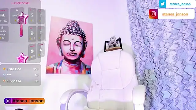 Snapshot of Atenea_jonson chatting on 06.26.26 Atenea jonson online show from 06.26.26