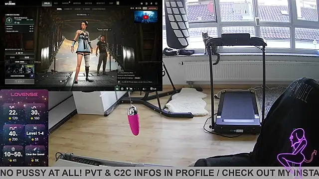 Gamergirl-Linela online show from 03.20.25