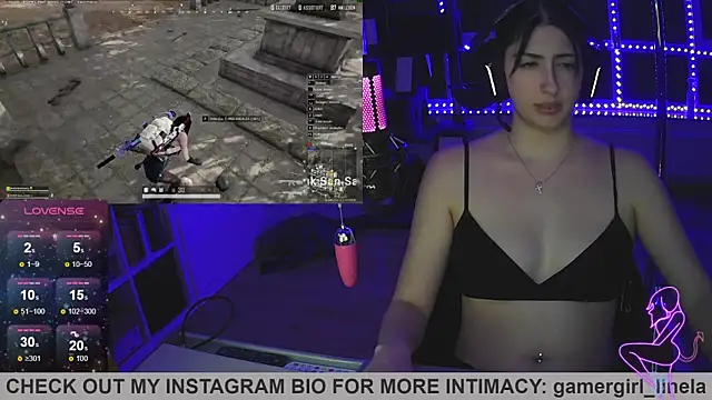 Gamergirl-Linela online show from 09.25.25