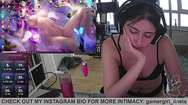 Gamergirl-Linela online show from 10.02.25