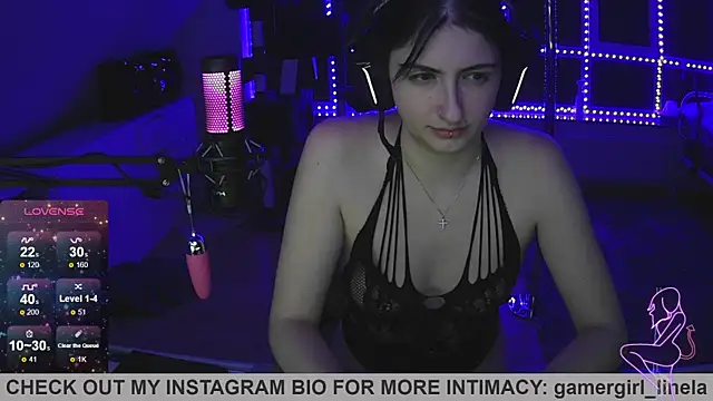 Gamergirl-Linela online show from 10.09.25